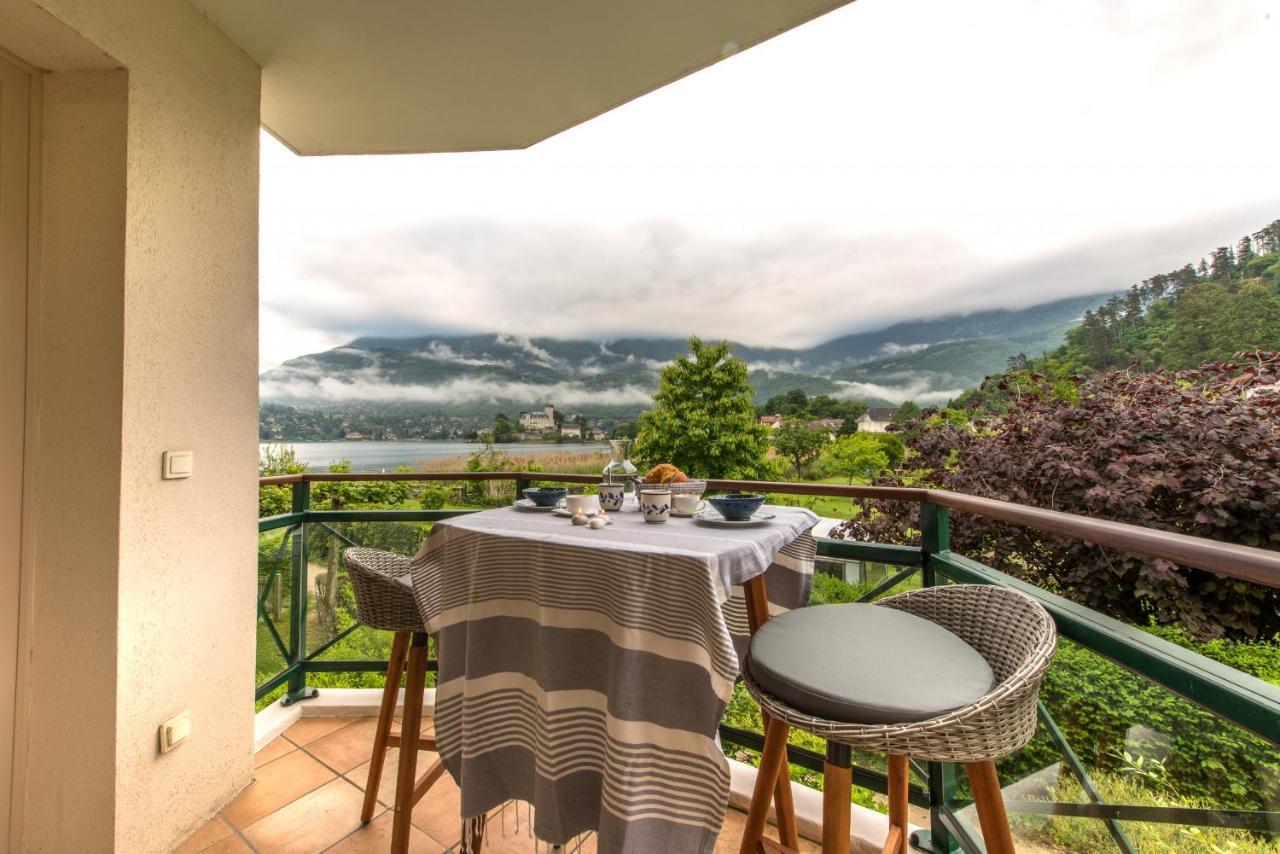 La Baie Des Voiles: Lakefront On Annecy Apartment Duingt