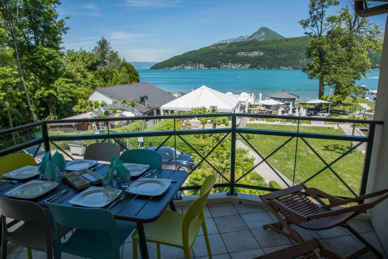 La Baie Des Voiles: Lakefront On Annecy Apartment Duingt