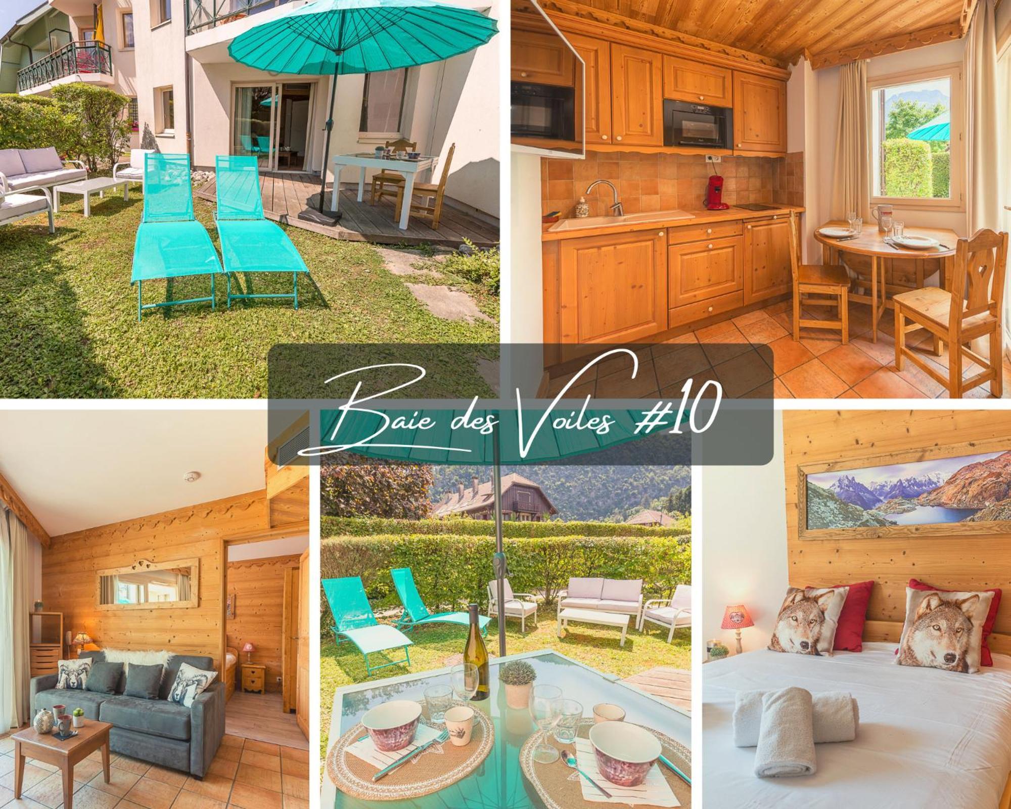 La Baie Des Voiles: Lakefront On Annecy Apartment Duingt